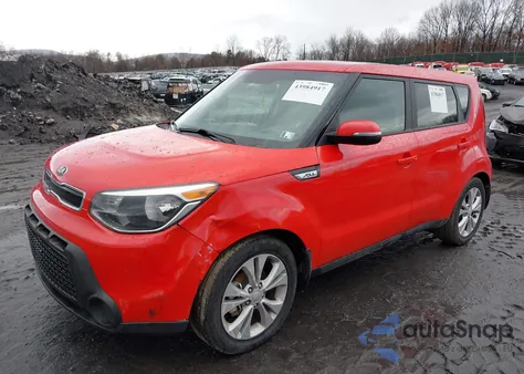 2014 Kia Soul + from USA, damaged, VIN KNDJP3A5XE7716947